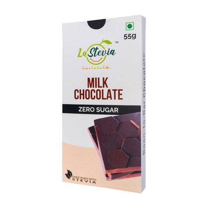 LaStevia Zero Sugar Milk Chocolate Sweetened with Stevia