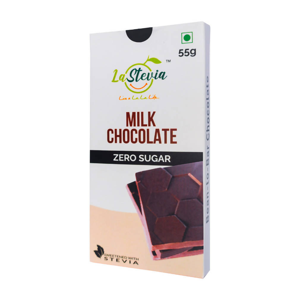 LaStevia Zero Sugar Milk Chocolate Sweetened with Stevia