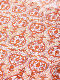 Thumbnail for Anubhutee Orange & White Pure Cotton Printed Night suit - Distacart