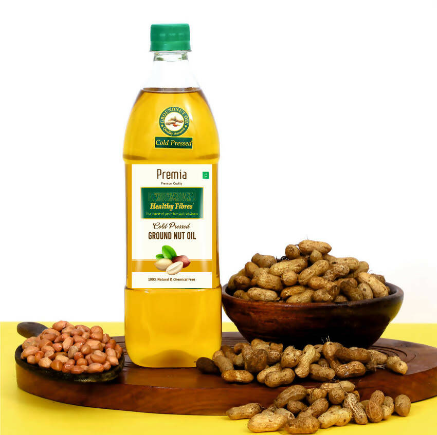 Healthy Fibres Cold Pressed Groundnut Oil - Distacart