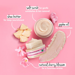 Thumbnail for Love Beauty And Planet Cherry Blossom & Tea Rose Body Scrub - Distacart