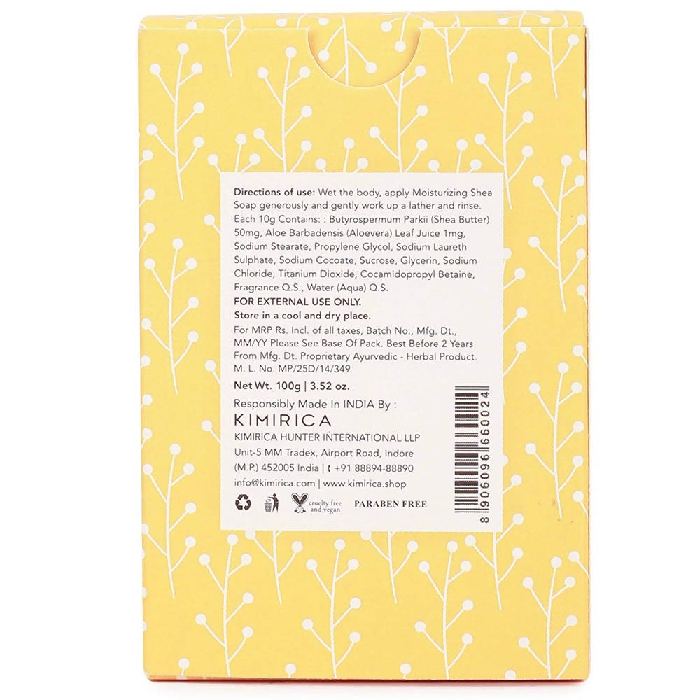 Kimirica Artisan Soap Lemon Shea - Distacart