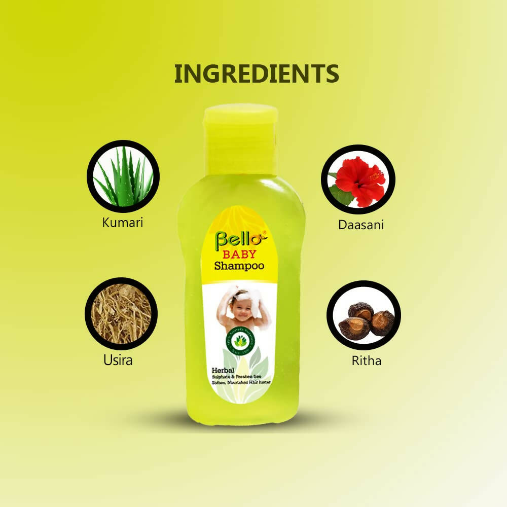 Bello Herbals Baby Shampoo - Distacart