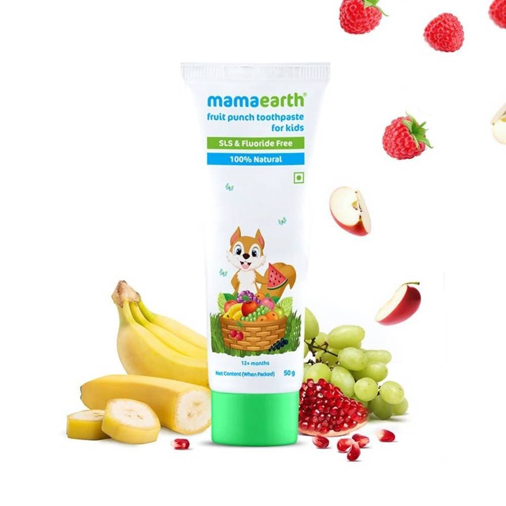 Mamaearth Fruit Punch Toothpaste For Babies