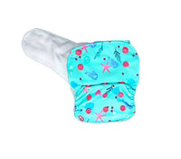 Thumbnail for Kindermum Nano Aio Cloth Diaper With 2 Organic Cloth Insert- Seashore For Kids - Distacart
