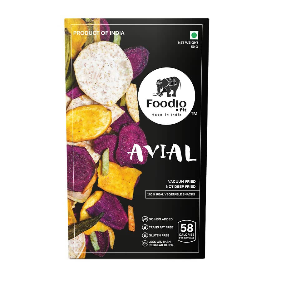Foodio Avial Vacuum Fried Chips - Distacart