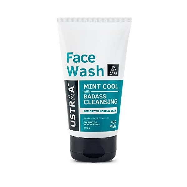 Ustraa Mint Cool With Badass Cleansing Face Wash For Men