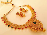 Thumbnail for Multicolor Kemp Bridal Necklace Set