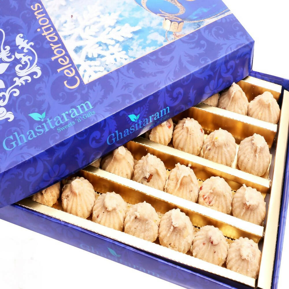 Ghasitaram Wheat Dryfruit Modaks - Distacart