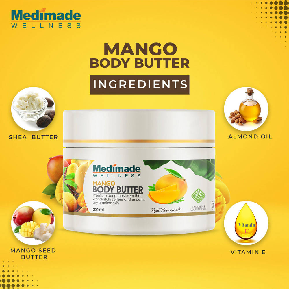 Medimade Wellness Mango Body Butter - Distacart