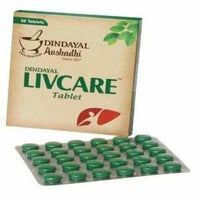 Thumbnail for Dindayal Ayurveda Livcare Tablets
