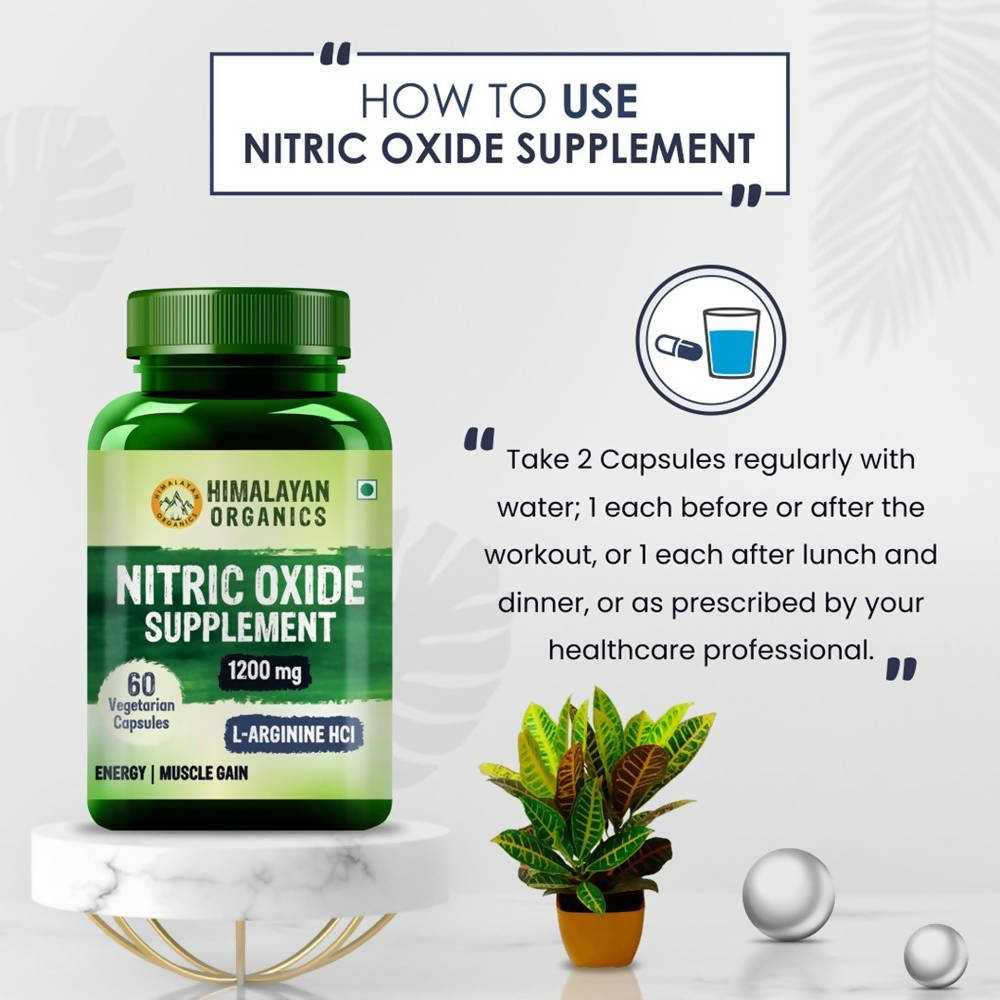 Himalayan Organics Nitric Oxide Supplement 