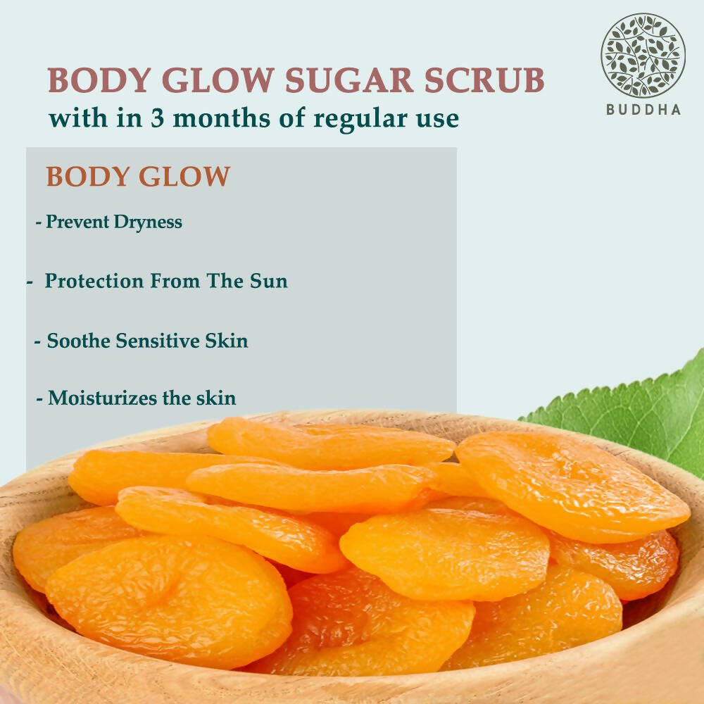 Buddha Natural Body Glow Sugar Scrub - Distacart