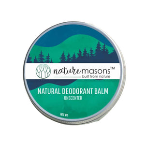 Nature Masons Unscented Natural Deodorant Balm - Distacart