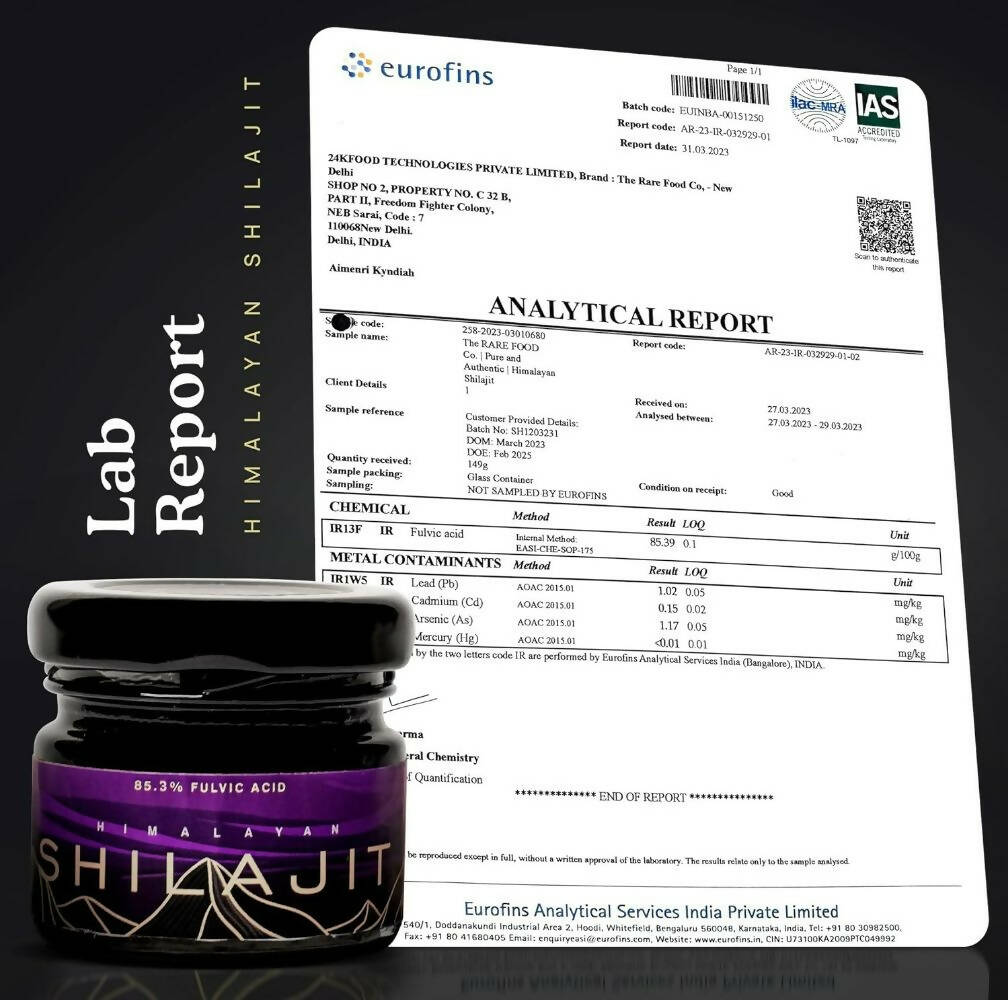 The Rare Food Co Himalayan Sj Resin - Distacart