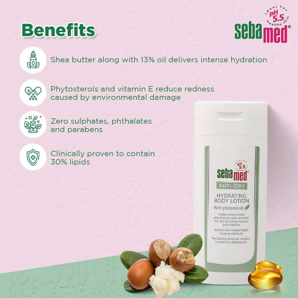 Sebamed Anti-Dry Hydrating Body Lotion benefits
