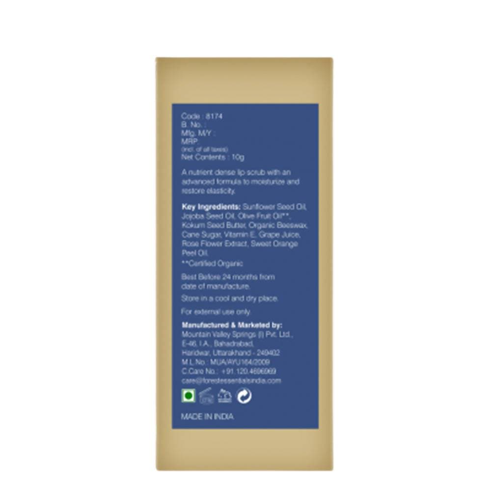 Forest Essentials Cane Sugar Lip Scrub - Distacart