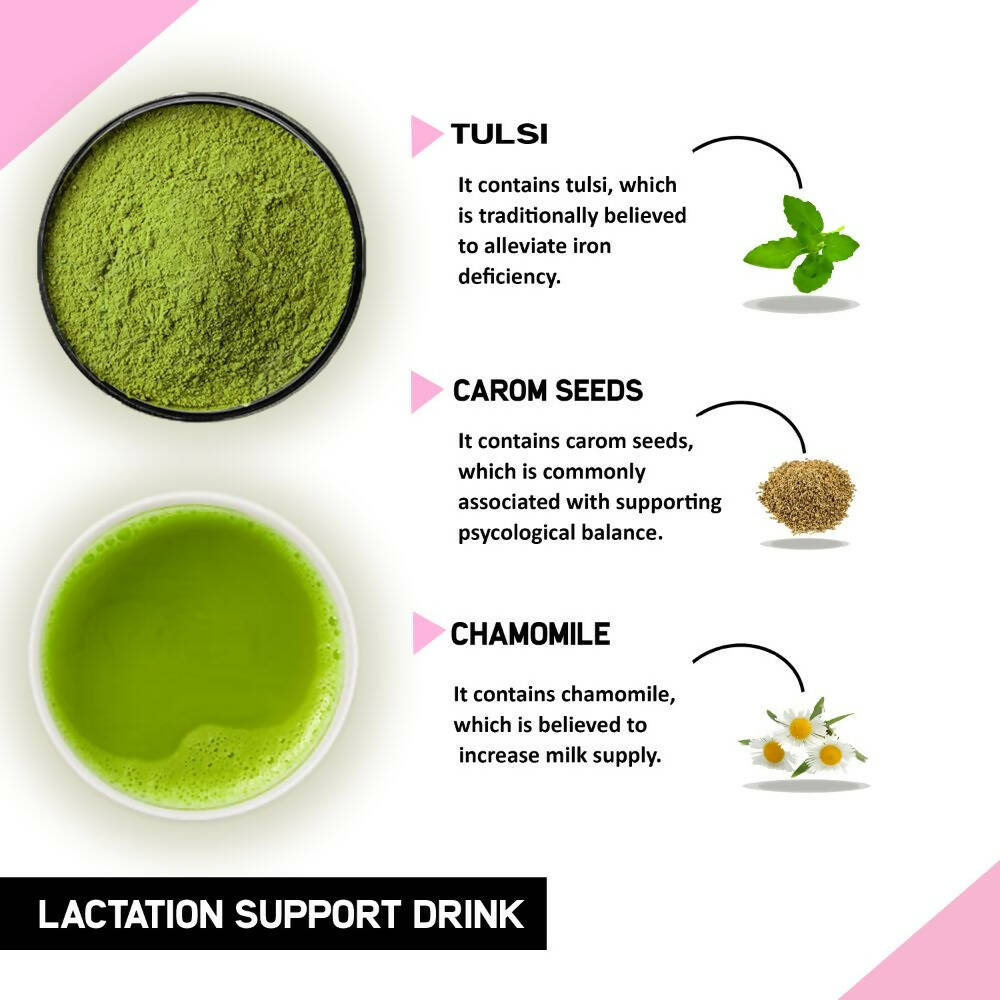 Just Vedic Lactation Support Drink Mix - Distacart