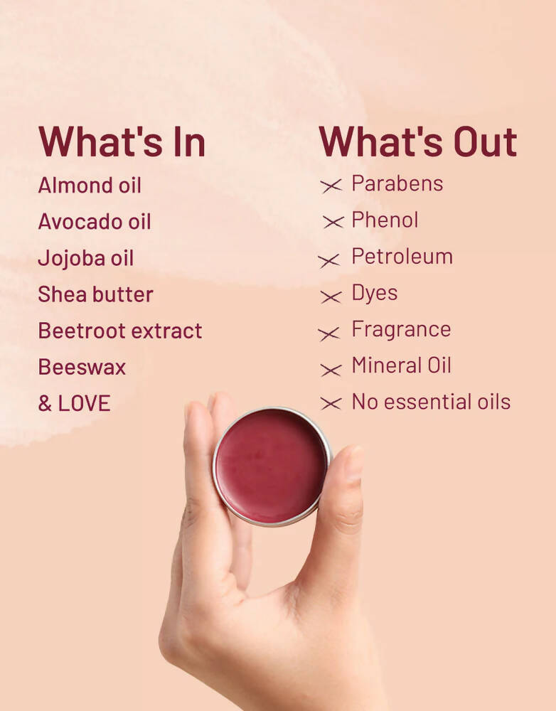 Deyga Beetroot Lip Balm - Distacart