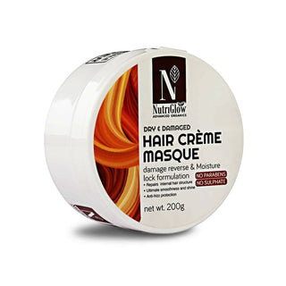 NutriGlow Advanced Organics Hair Crème Mask - Distacart