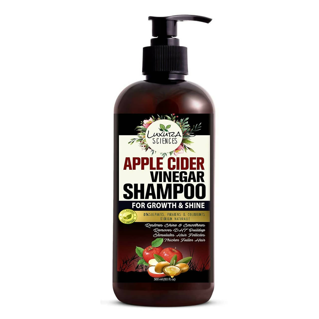 Luxura Sciences Apple Cider Vinegar Shampoo - Distacart