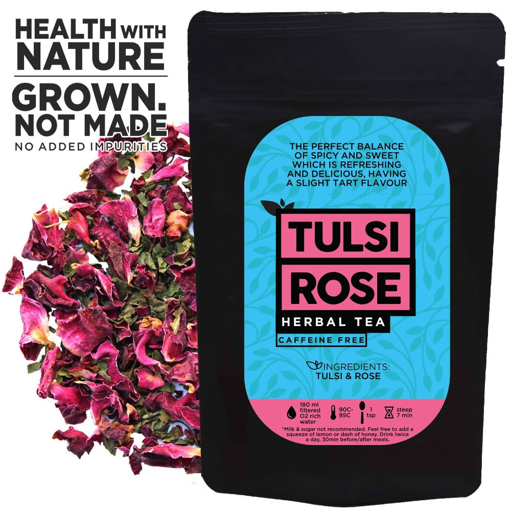 The Trove Tea - Tulsi Rose Herbal Tea