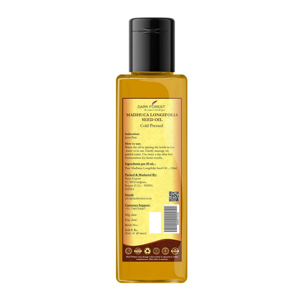 Dark Forest Cold Pressed Madhuca Longifolia Seed Oil - Distacart