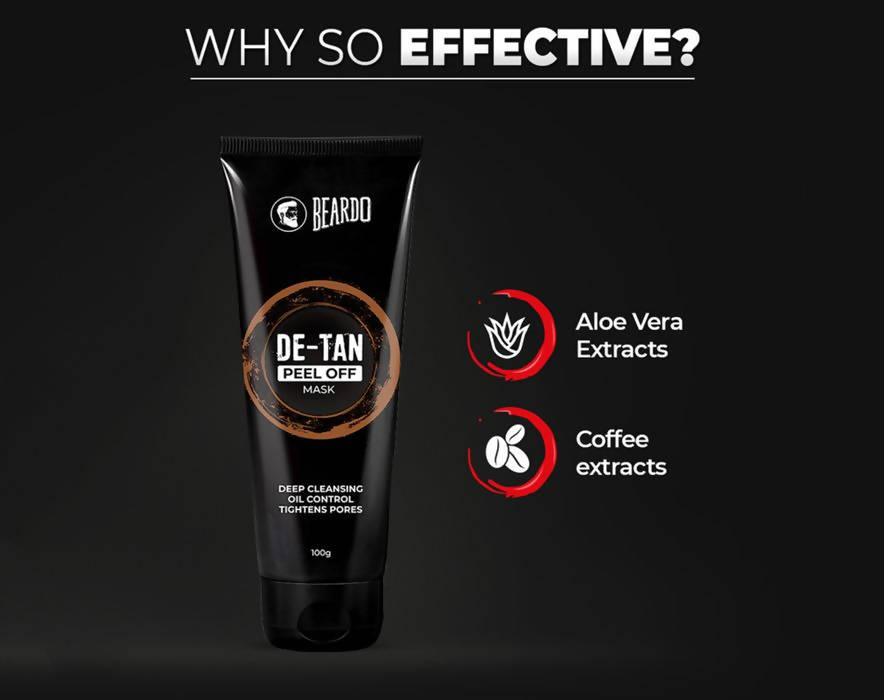 Beardo De-Tan Peel Off Mask - Distacart