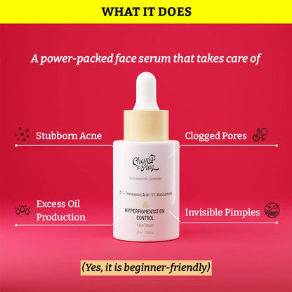 Chemist At Play Hyperpigmentation Control Face Serum - Distacart
