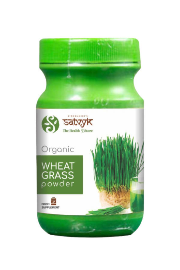 Siddhagiri&#39;s Satvyk Organic Wheatgrass Powder