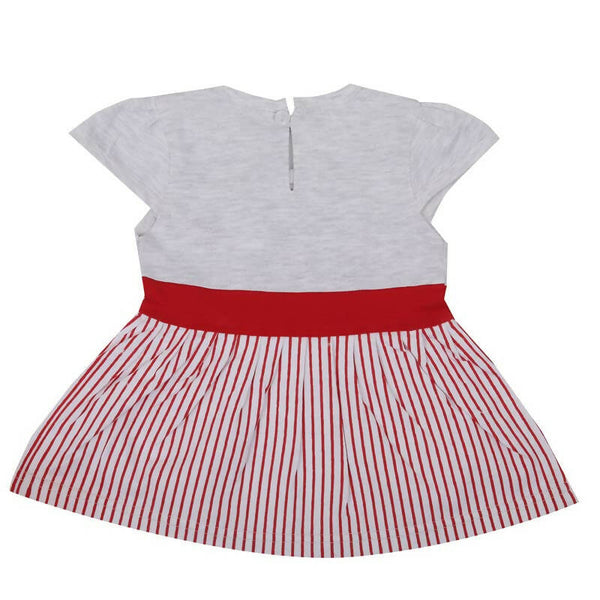 NammaBaby Baby Girl's A-Line Mini Frock Dress - Red 120 - Distacart