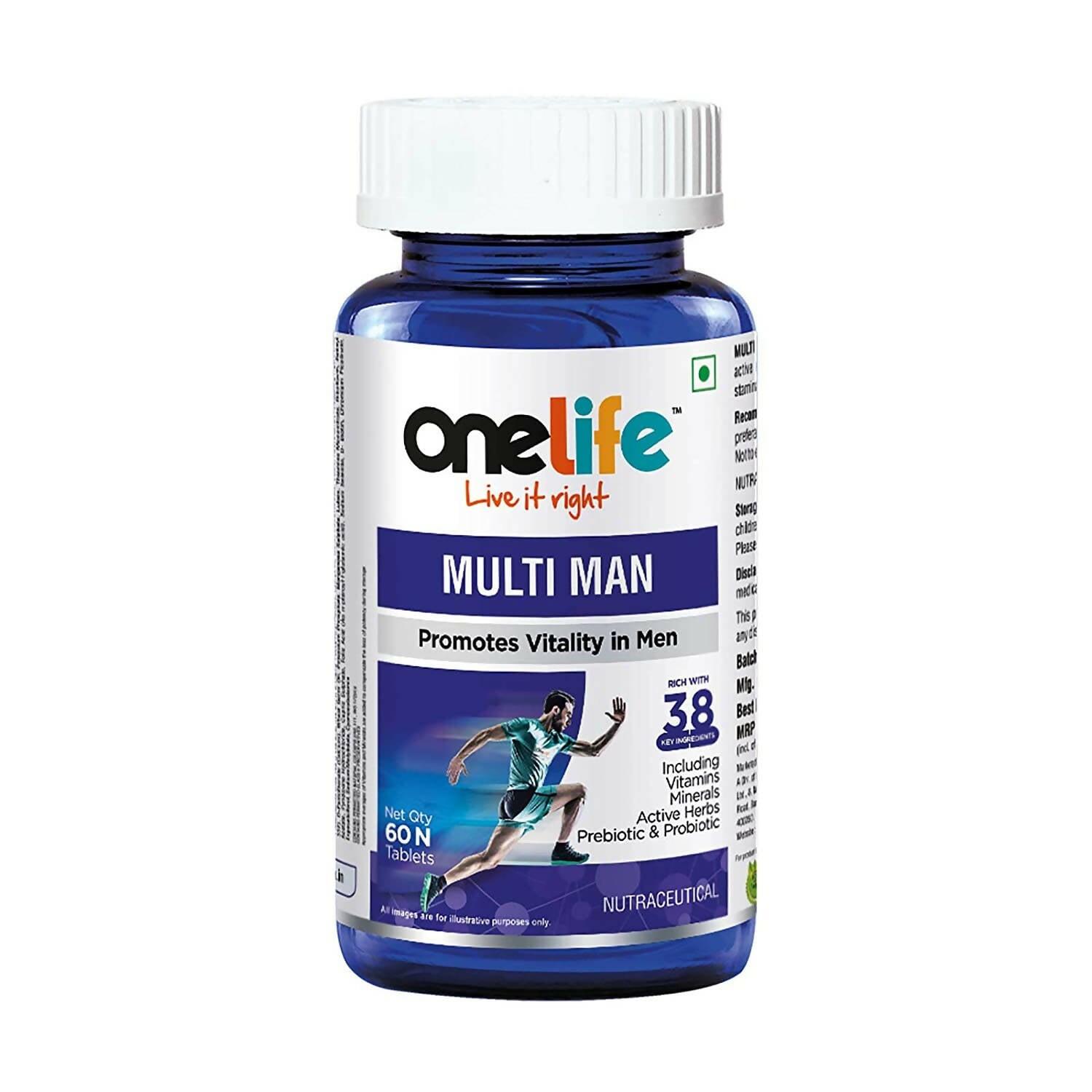 Onelife Multi Vitamin For Men Tablets - Distacart
