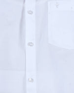 Thumbnail for Ramraj Cotton Mens 100% Cotton Half Sleeve White Shirt - Distacart