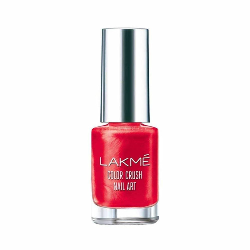 Lakme Color Crush Nailart - M4 Vermilion Red