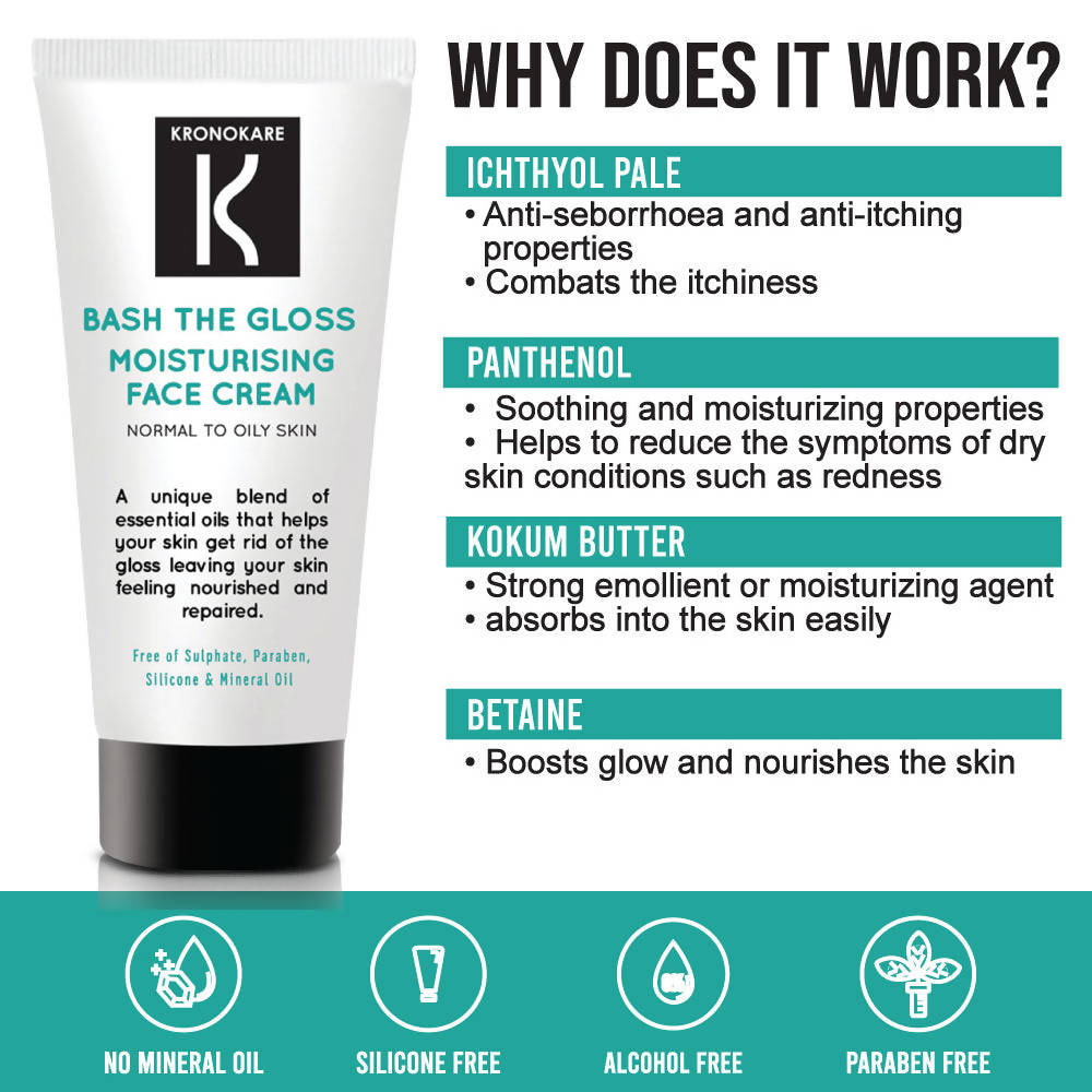 Kronokare Bash The Gloss Moisturising Face Cream
