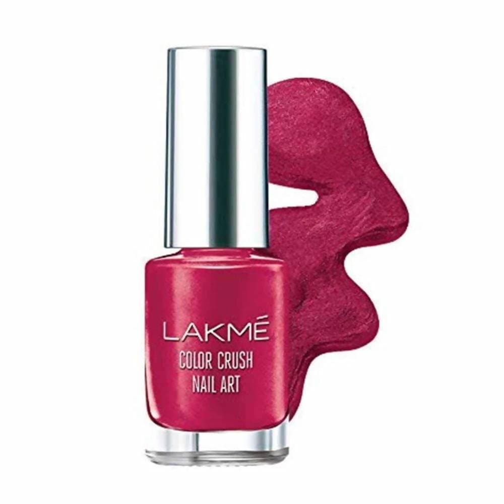 Lakme Color Crush Nail Art - M5 Burgundy