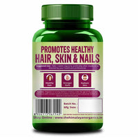 Thumbnail for Himalayan Organics Biotin 10,000 mcg For Hair, Nails & Skin Nutraceutical 120 Tablets