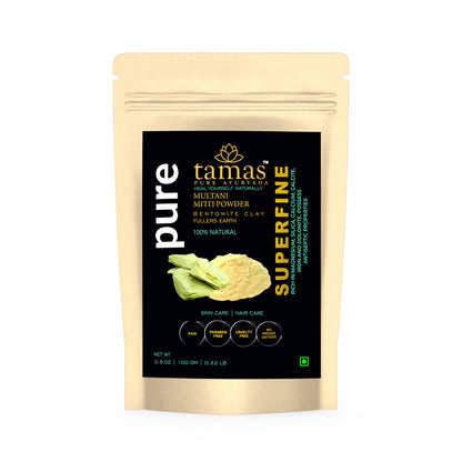 Tamas Pure Ayurveda Superfine Multani Mitti Powder - Distacart