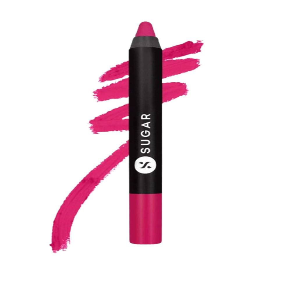 Sugar Matte As Hell Crayon Lipstick - Lillian Rose (Magenta/Bright Fuchsia) - Distacart
