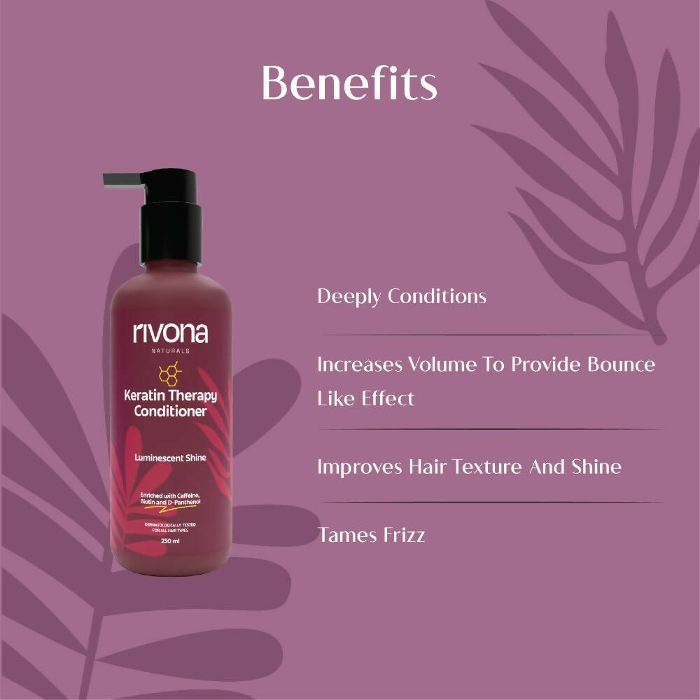 Rivona Naturals Keratin Therapy Conditioner - Distacart