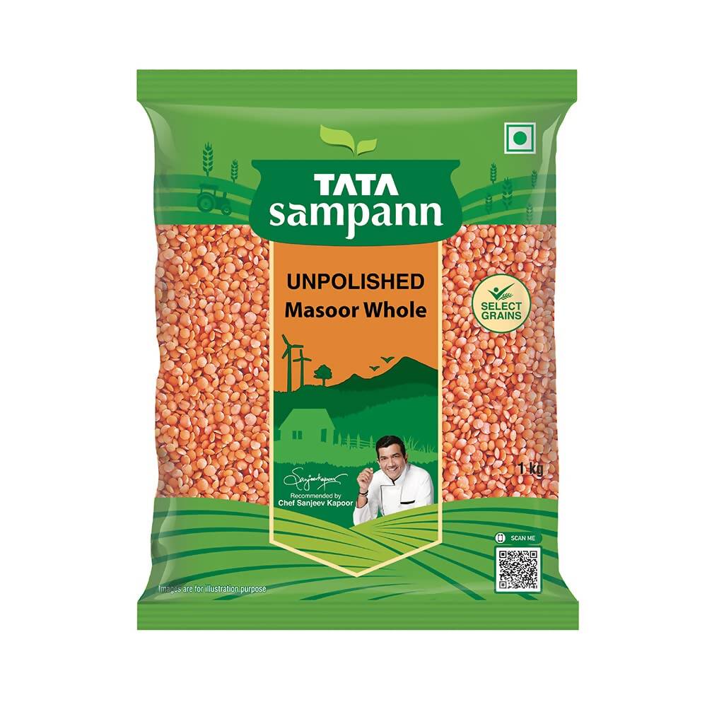 Tata Sampann Unpolished Masoor Dal Whole - Distacart