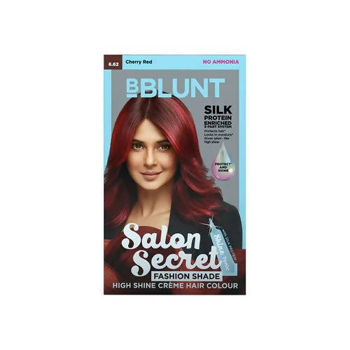 BBlunt Salon Secret High Shine Crème Hair Colour - Cherry Red - Distacart