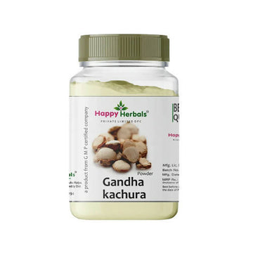 Happy Herbals Gandha kachura Powder - Distacart