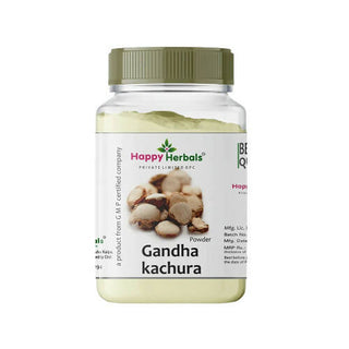 Happy Herbals Gandha kachura Powder - Distacart