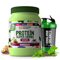 Thumbnail for Himalayan Organics Protein Super Herbs Women Powder Chocolate Flavour - Distacart
