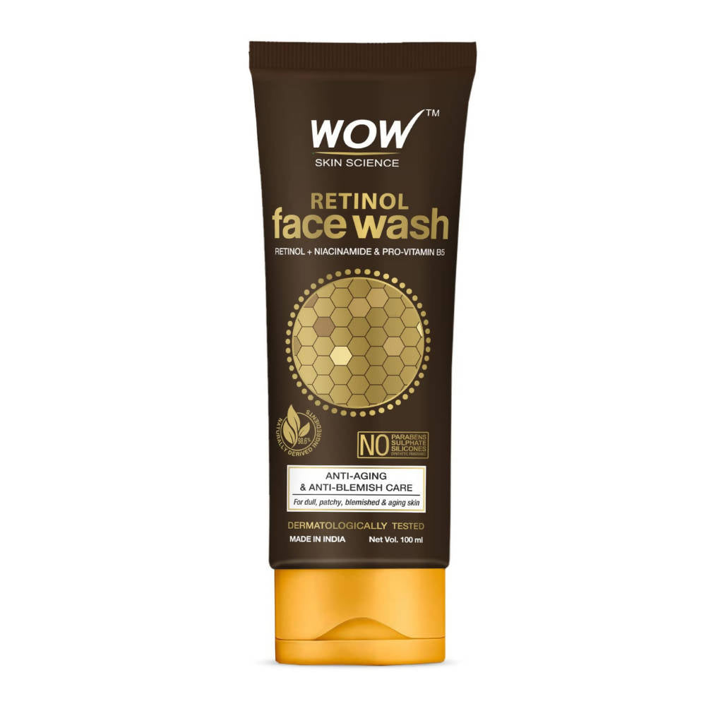 Wow Skin Science Retinol Face Wash - Distacart