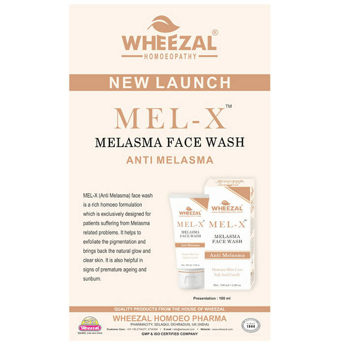 Wheezal Mel-X Melasma Face Wash - Distacart