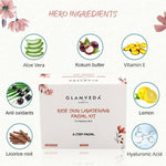 Thumbnail for Glamveda Rice Skin Lightening Facial Kit
