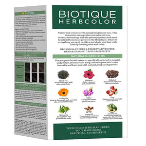 Biotique Bio Herbcolor 1N Natural Black Conditioning Color - Distacart