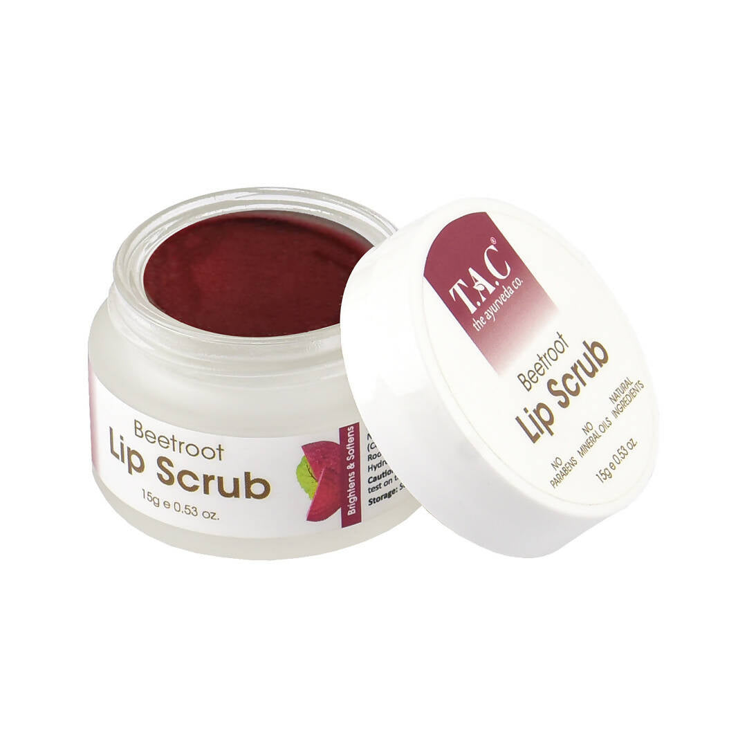 TAC - The Ayurveda Co. Beetroot Lip Scrub - Distacart